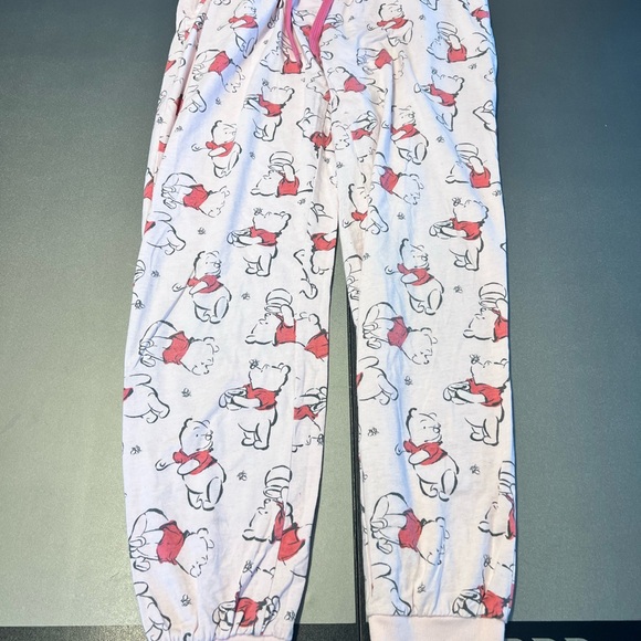 Disney Women’s Small Pajama/Lounge Pants Minnie Mouse & Pooh - Picture 2 of 7